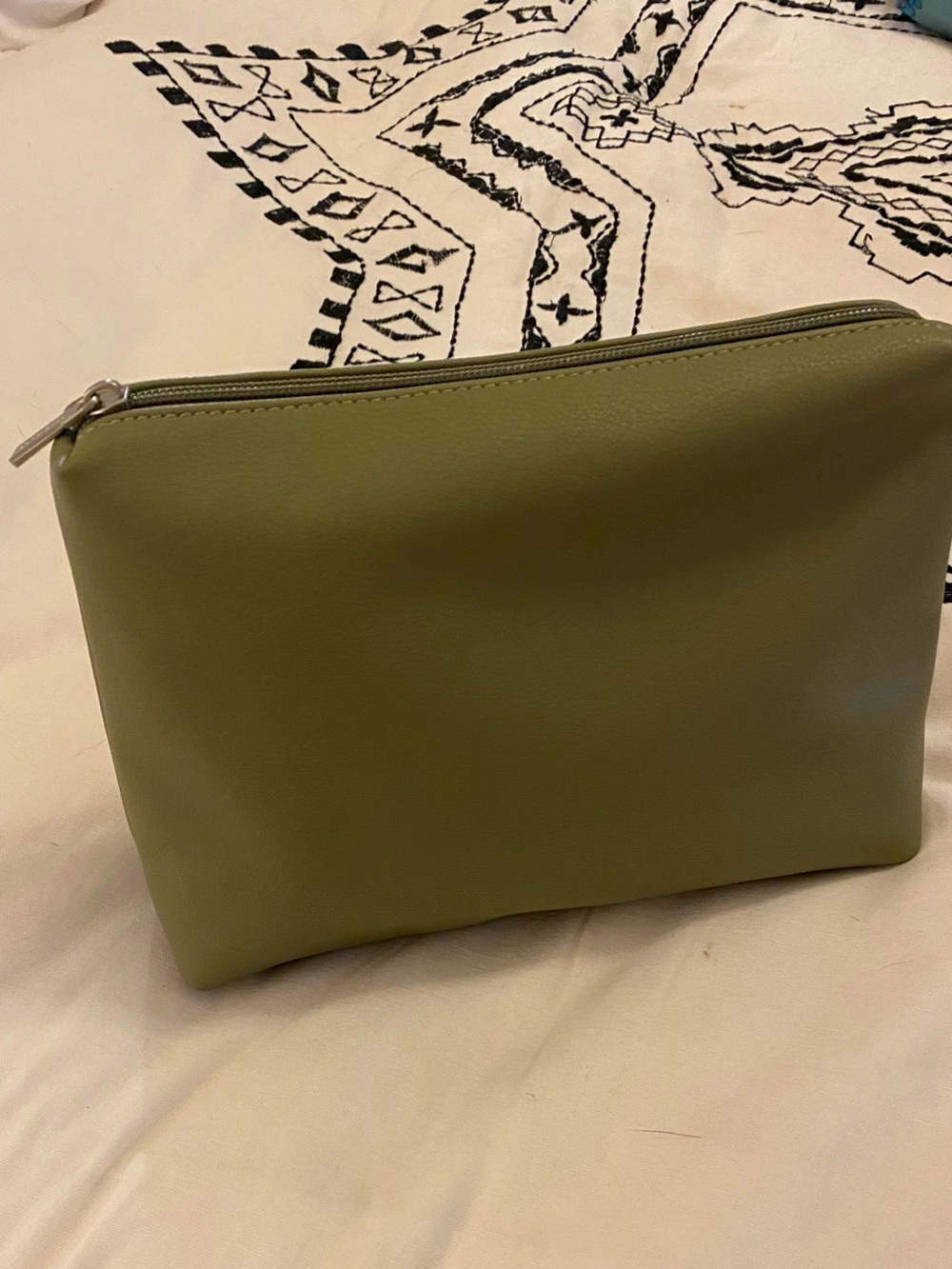 Pixie Mood Olive Zip Pouch